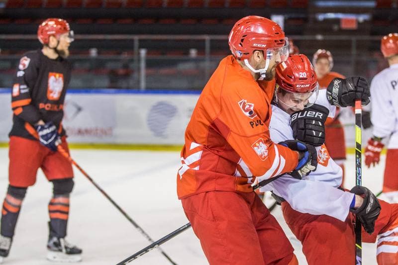 Ice Hockey. Poland national team. Training. 15.04.2021