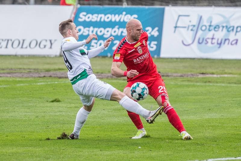 Football. Fortuna I Liga. Zaglebie Sosnowiec - GKS Belchatow. 18.04.2021