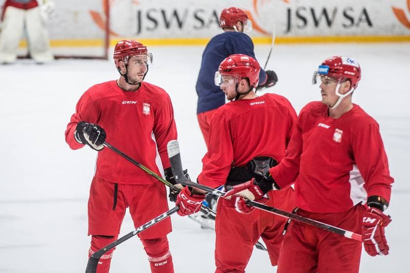 Ice Hockey. Poland national team. Training. 02.11.2020
