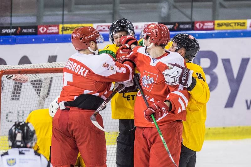 Ice Hockey. Three Seas Tournament. Poland - Lithuania. 19.04.2021