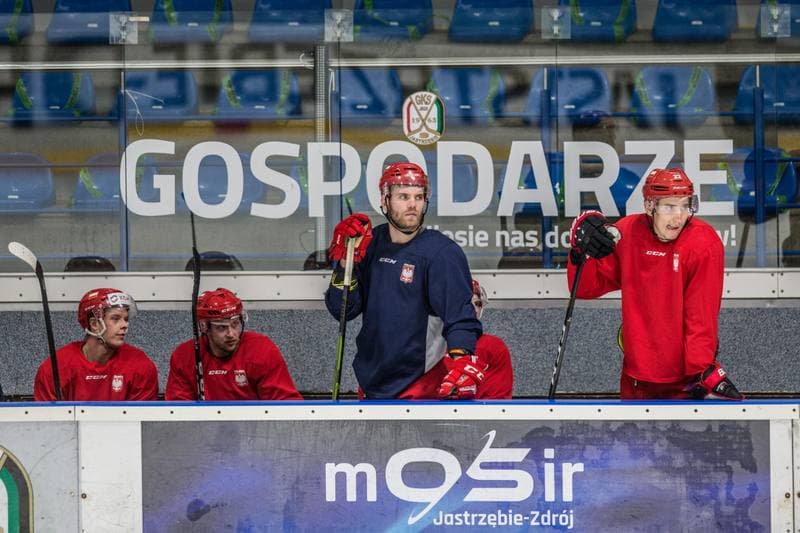 Ice Hockey. Poland national team. Training. 02.11.2020