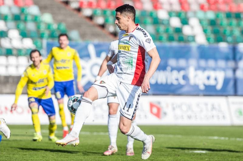 Football. Fortuna I Liga. Zaglebie Sosnowiec - Arka Gdynia. 28.04.2021