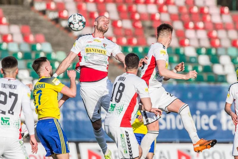 Football. Fortuna I Liga. Zaglebie Sosnowiec - Arka Gdynia. 28.04.2021