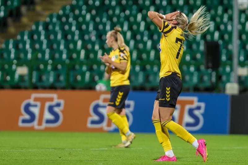 Football. UEFA Women's Champions League. GKS Katowice - RSC Anderlecht. 06.09.2023