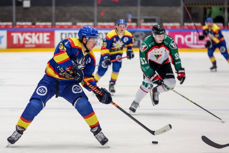 Ice Hockey. Tauron Hokej Liga. GKS Tychy - PZU Podhale Nowy Targ. 08.09.2023