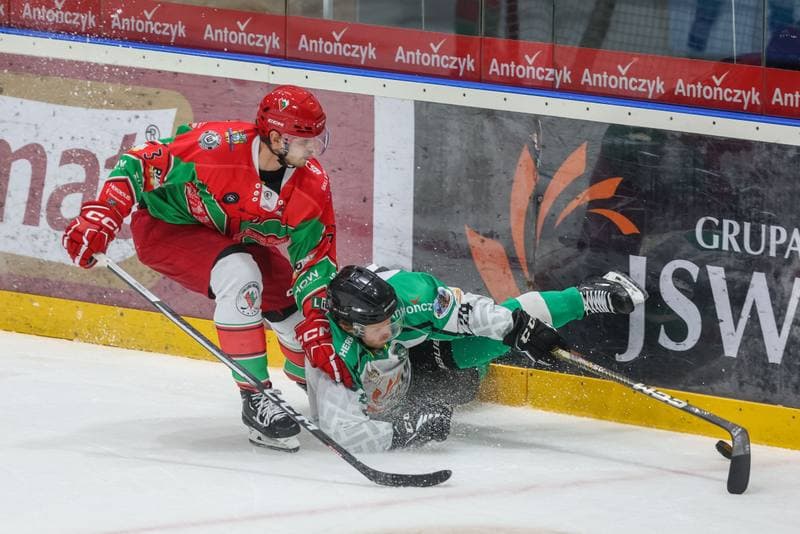 Ice Hockey. Tauron Hokej Liga. JKH GKS Jastrzebie - Zaglebie Sosnowiec. 15.09.2023