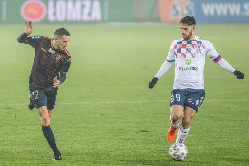 Football. PKO BP Ekstraklasa. Gornik Zabrze - Pogon Szczecin. 27.11.2020