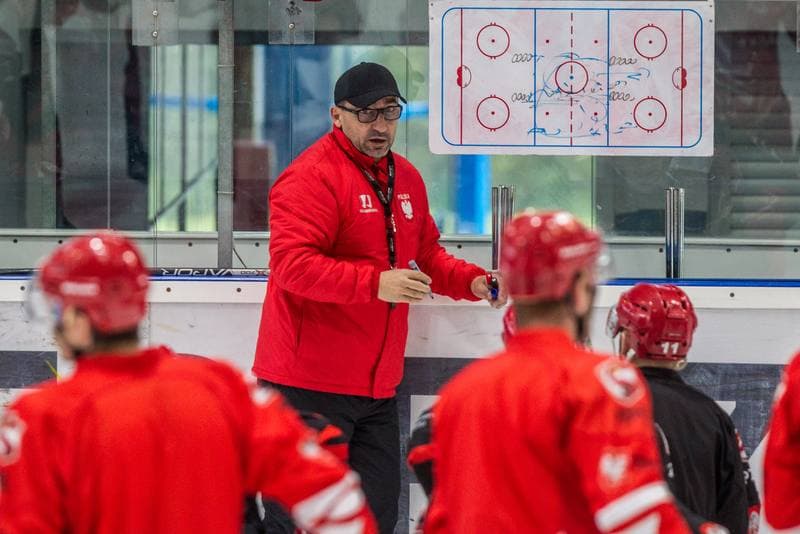 Ice Hockey. Poland national team. Training. 06.05.2021
