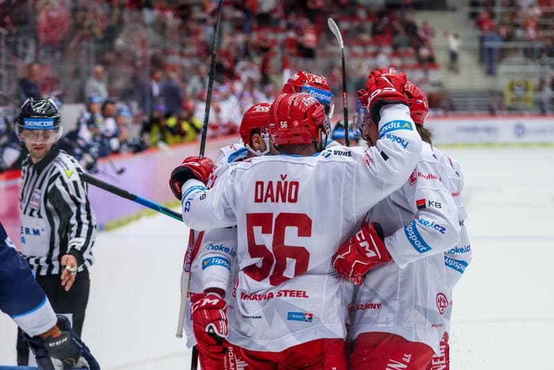 Ice Hockey. Tipsport Extraliga. Ocelari Trinec - Bily Tygri Liberec. 21.09.2023