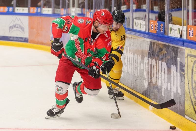 Ice Hockey. Tauron Hokej Liga. GKS Katowice - Zaglebie Sosnowiec. 01.10.2023