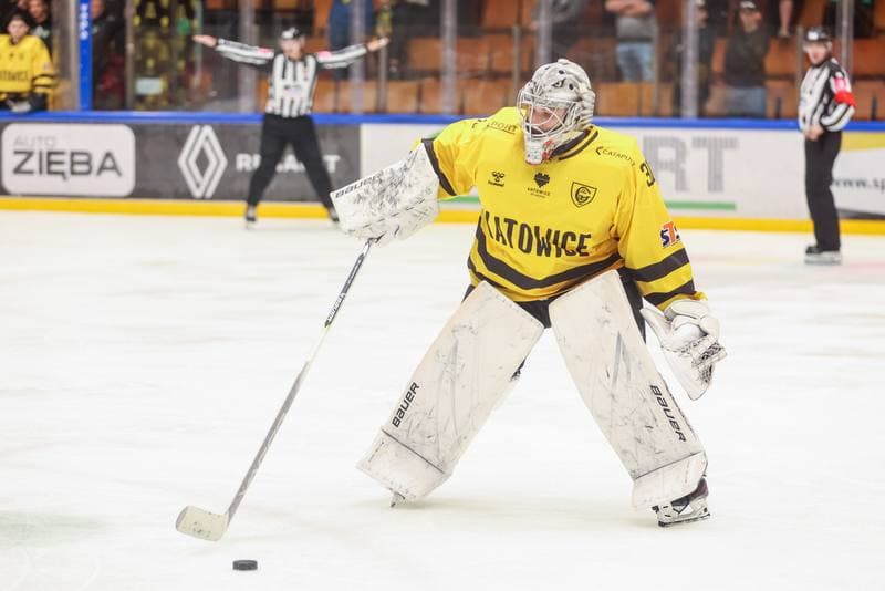 Ice Hockey. Tauron Hokej Liga. GKS Katowice - Zaglebie Sosnowiec. 01.10.2023