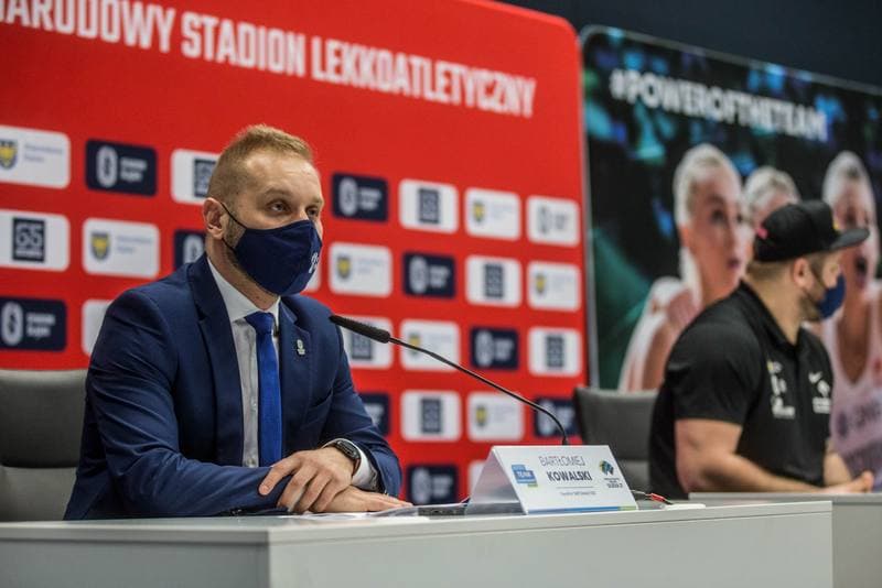 Athletics. Poland. Press Conference. 21.01.2021