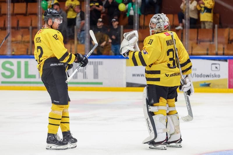 Ice Hockey. Tauron Hokej Liga. GKS Katowice - Zaglebie Sosnowiec. 01.10.2023
