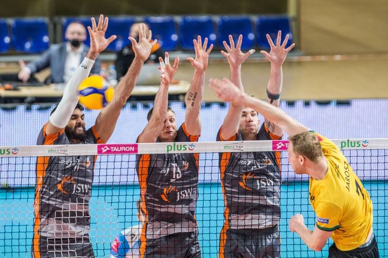 Volleyball. PlusLiga. GKS Katowice - Jastrzebski Wegiel. 30.01.2021