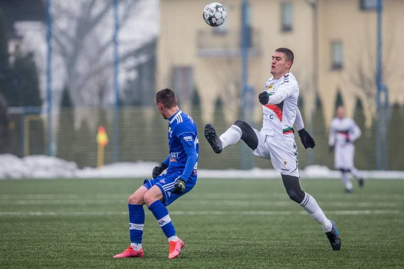 Football. Sparing. GKS Tychy - Bruk-Bet Termalica Nieciecza. 10.02.2021