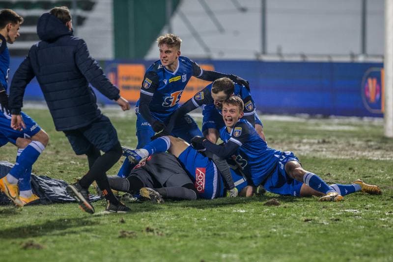 Football. Fortuna Puchar Polski. Radomiak Radom - Lech Poznan. 11.02.2021