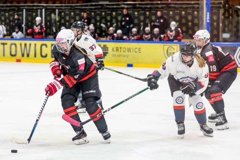 Ice Hockey. EWHL. Tauron Metropolia Silesia - Budapest Jegkorong Akademia. 21.10.2023