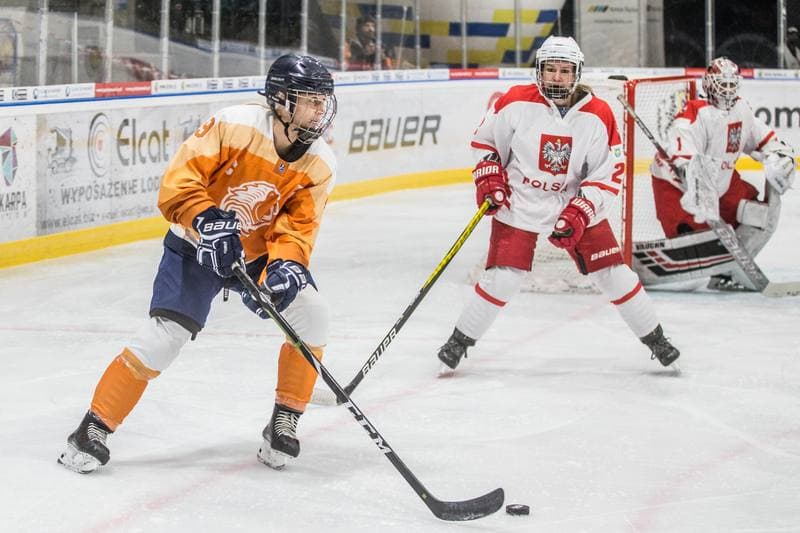 Ice Hockey. Olympic Women's Ice Hockey Pre-Qualification. Poland - Netherlands. 10.10.2021