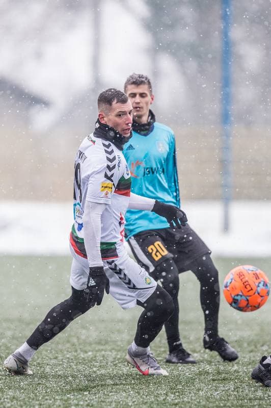 Football. Sparing. GKS Tychy - Pniowek Pawlowice. 13.02.2021