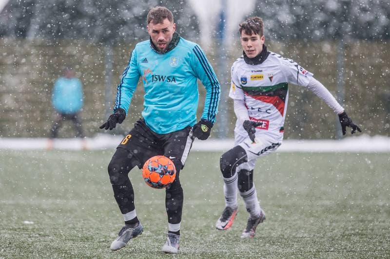 Football. Sparing. GKS Tychy - Pniowek Pawlowice. 13.02.2021