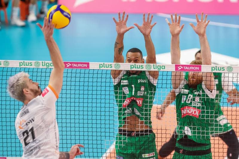 Volleyball. PlusLiga. Jastrzebski Wegiel - Indykpol AZS Olsztyn. 24.10.2023