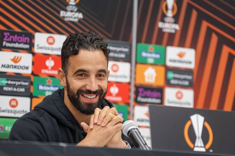 Football. Sporting CP. Press Conference. 25.10.2023