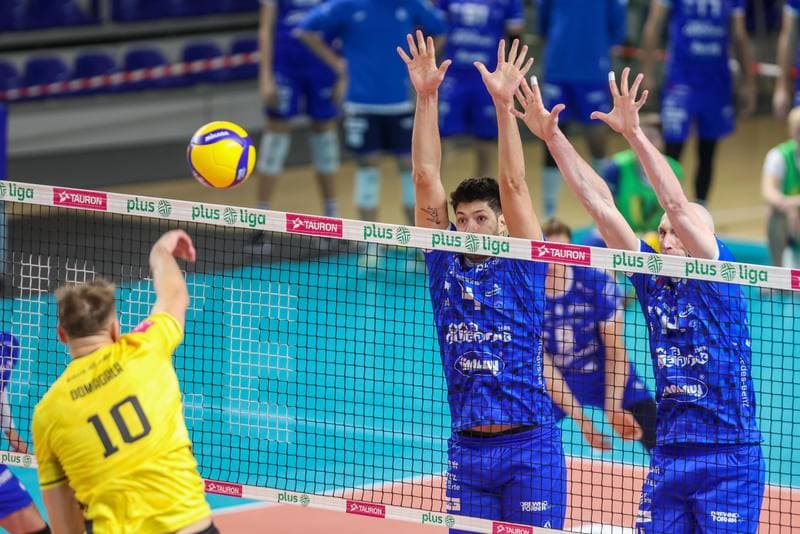 Volleyball. PlusLiga. GKS Katowice - Slepsk Malow Suwalki. 30.10.2023