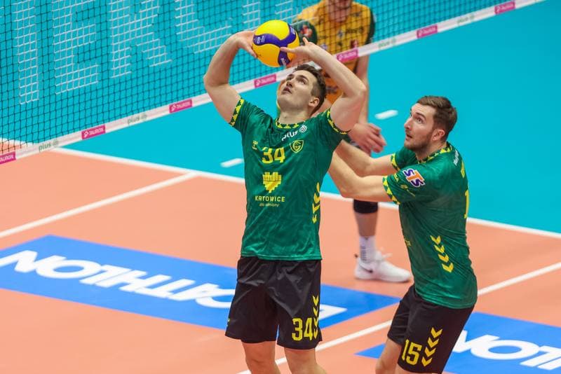 Volleyball. PlusLiga. Aluron CMC Warta Zawiercie - GKS Katowice. 05.11.2023