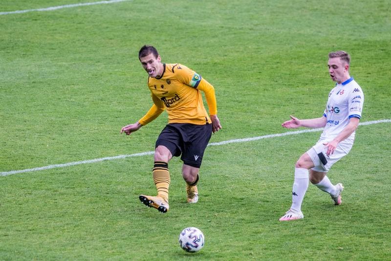 Football. eWinner II liga. GKS Katowice - Olimpia Elblag. 05.05.2021