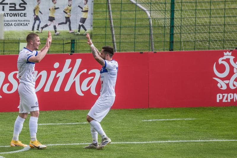 Football. eWinner II liga. GKS Katowice - Wigry Suwalki. 15.05.2021