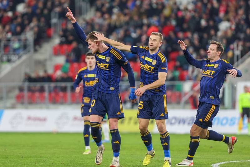 Football. Fortuna I Liga. Zaglebie Sosnowiec - Arka Gdynia. 12.11.2023