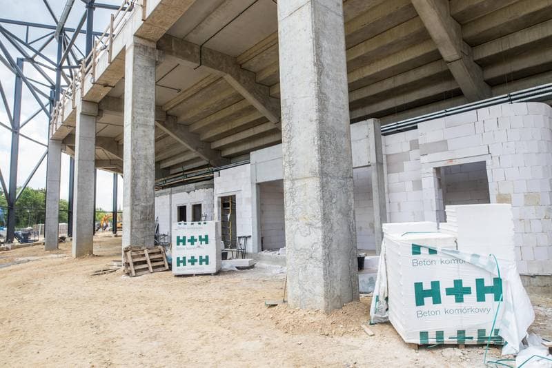 Football. Zaglebiowski Park Sportowy. Construction. 09.06.2021