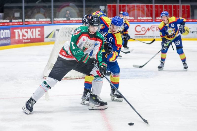 Ice Hockey. Tauron Hokej Liga. GKS Tychy - PZU Podhale Nowy Targ. 17.11.2023