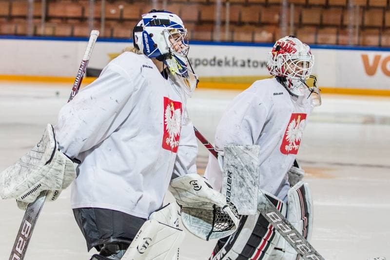 Ice Hockey. Poland national team. Training. 04.01.2022