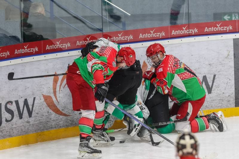 Ice Hockey. Tauron Hokej Liga. JKH GKS Jastrzebie - Zaglebie Sosnowiec. 24.11.2023