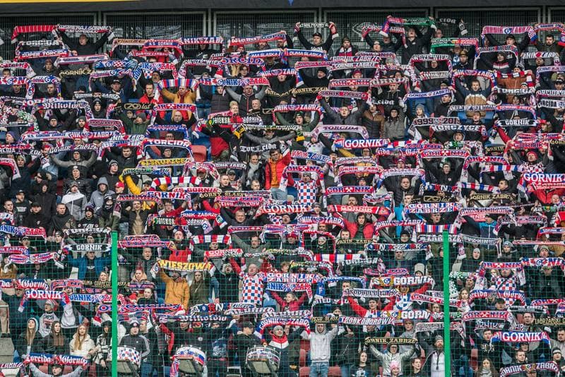 Football. PKO BP Ekstraklasa. Gornik Zabrze - Rakow Czestochowa. 20.02.2022