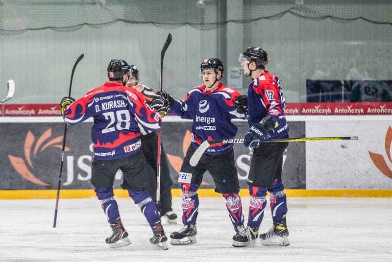 Ice Hockey. Polska Hokej Liga. JKH GKS Jastrzebie - KH Energa Torun. 23.02.2022
