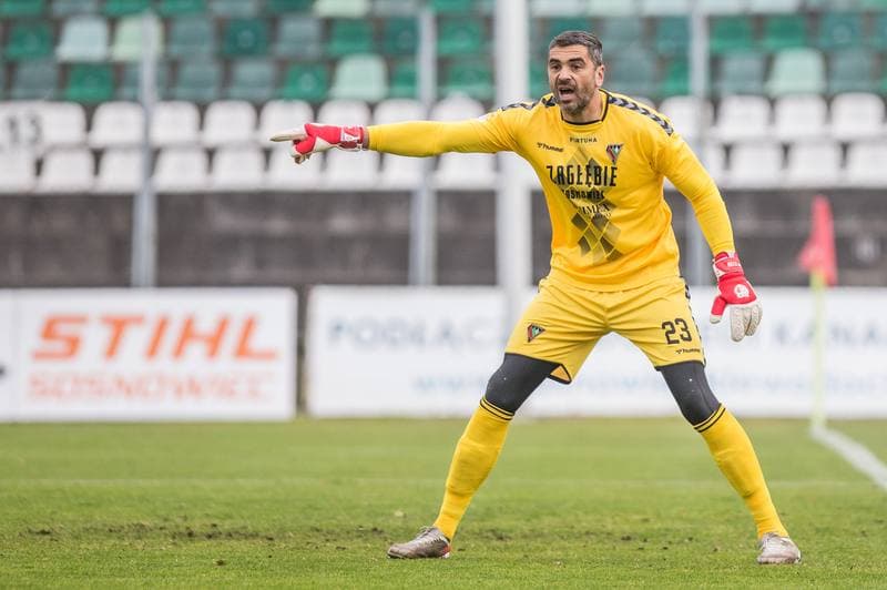 Football. Sparing. Zaglebie Sosnowiec - GKS Tychy. 13.11.2021