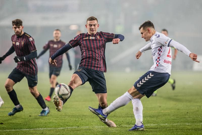 Football. PKO BP Ekstraklasa. Gornik Zabrze - Pogon Szczecin. 12.12.2021