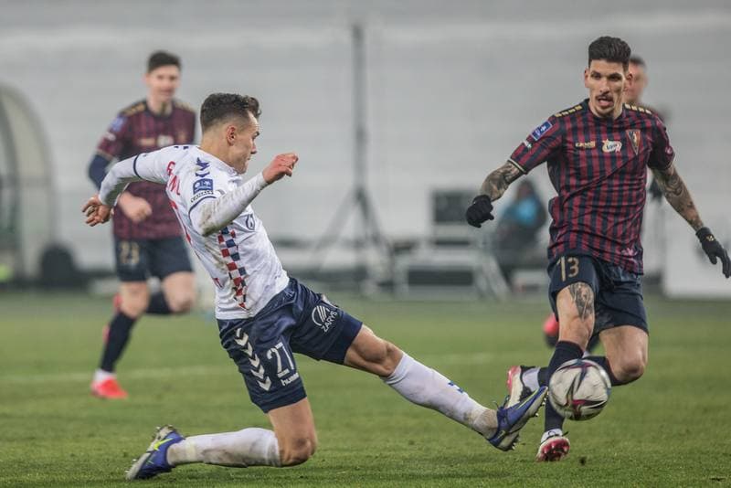 Football. PKO BP Ekstraklasa. Gornik Zabrze - Pogon Szczecin. 12.12.2021