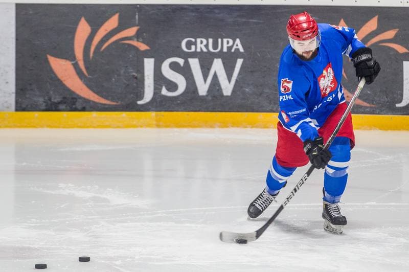 Ice Hockey. Poland national team. Training. 06.04.2022