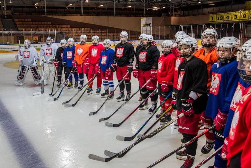 Ice Hockey. Poland national team. Training. 04.01.2022