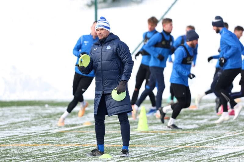 Football. Ruch Chorzow. Training. 08.01.2024