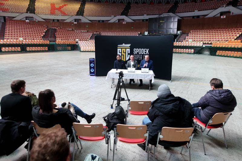 Football. Spodek Super Cup. Press Conference. 10.01.2024