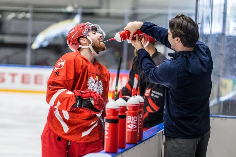 Ice Hockey. Poland national team. Training. 29.04.2022