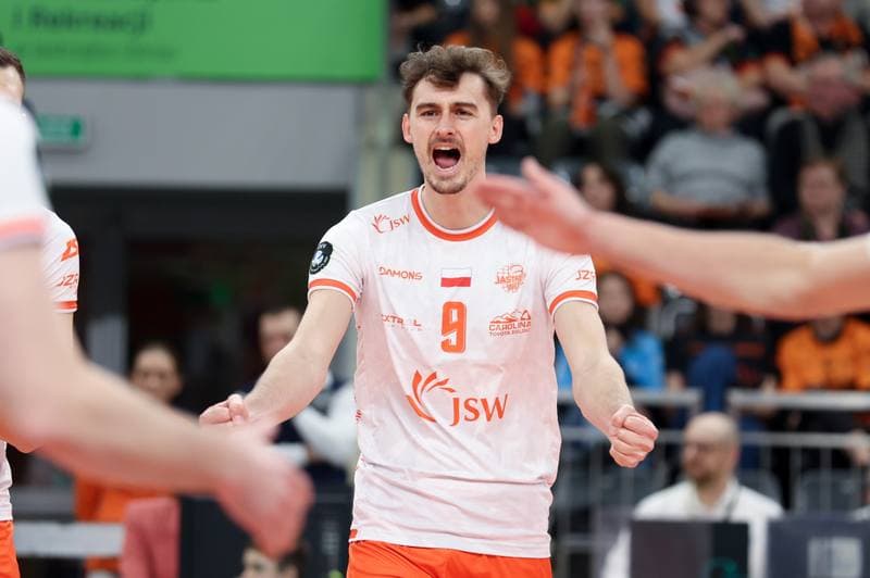 Volleyball. CEV Champions League. Jastrzebski Wegiel - SVG Luneburg. 17.01.2024