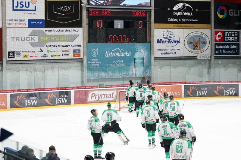 Ice Hockey. Tauron Hokej Liga. JKH GKS Jastrzebie - KH Energa Torun. 26.01.2024