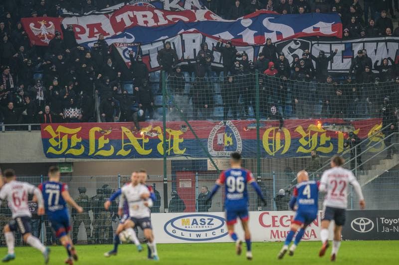 Football. PKO BP Ekstraklasa. Piast Gliwice - Gornik Zabrze. 26.02.2022