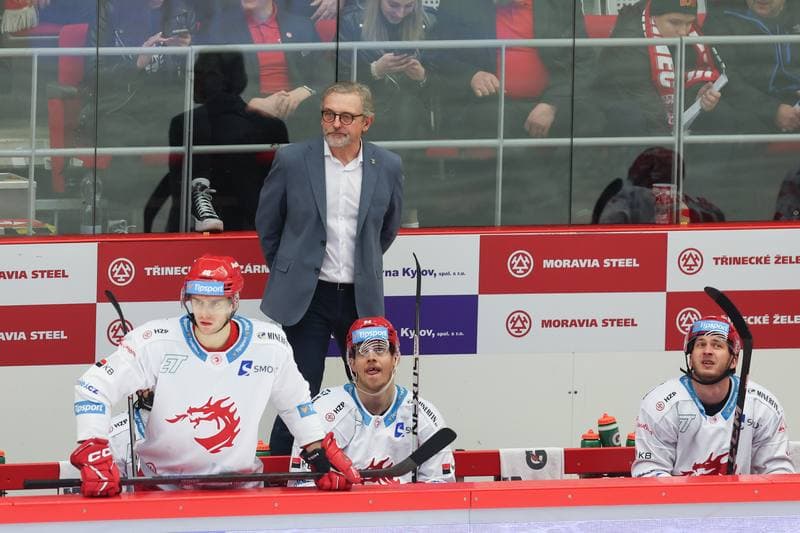 Ice Hockey. Tipsport Extraliga. Ocelari Trinec - Rytri Kladno. 31.01.2024