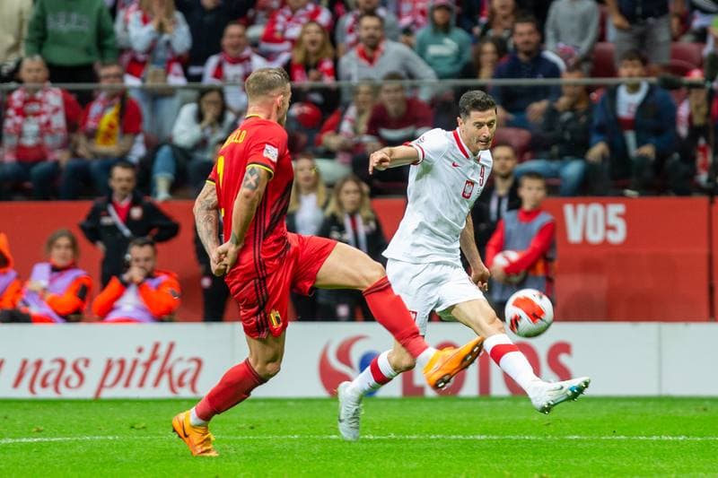 Football. UEFA Nations League. Poland - Belgium. 14.06.2022